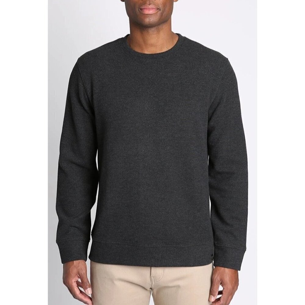 NWOT Jachs New York Wool Blend Men's XXL Charcoal Gray Sweatshirt Crewneck